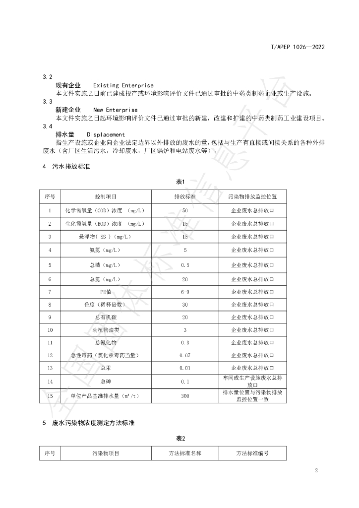 T/APEP 1026-2022 标准预览