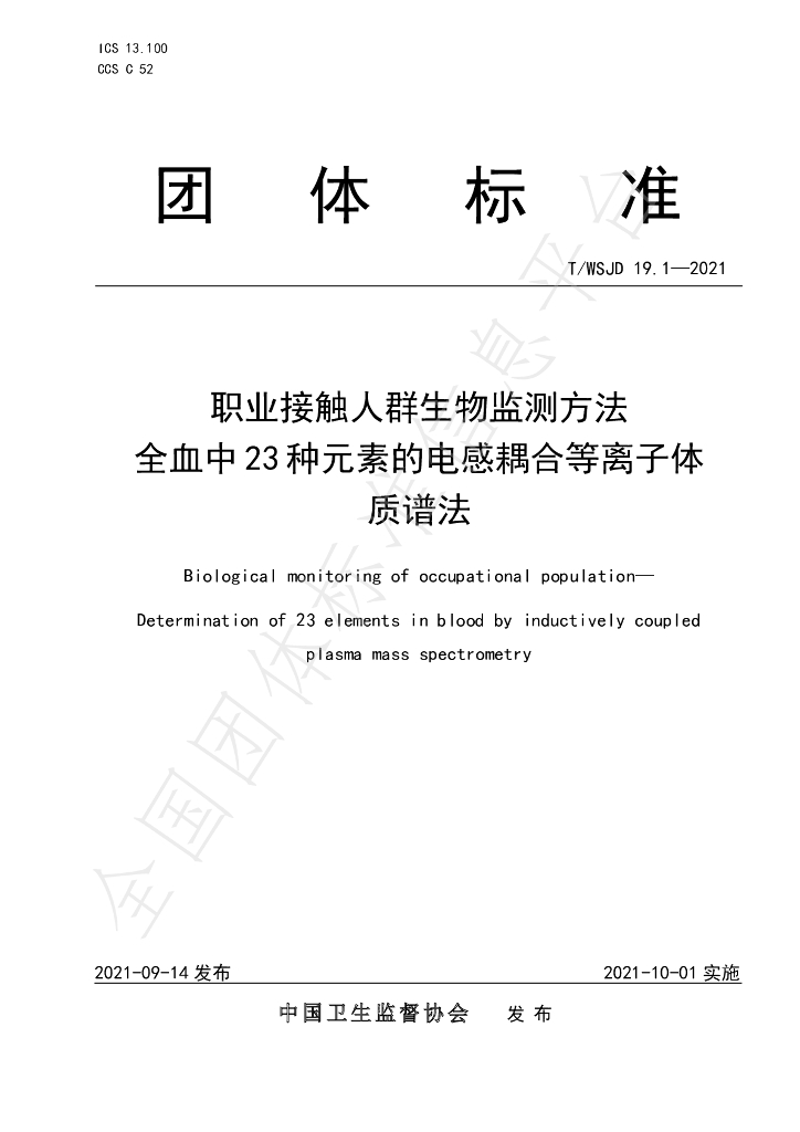 T/WSJD 19.1-2021 标准预览