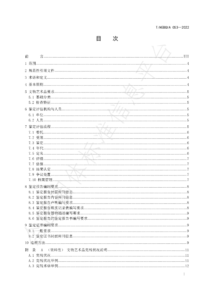 T/HEBQIA 053-2022 标准预览
