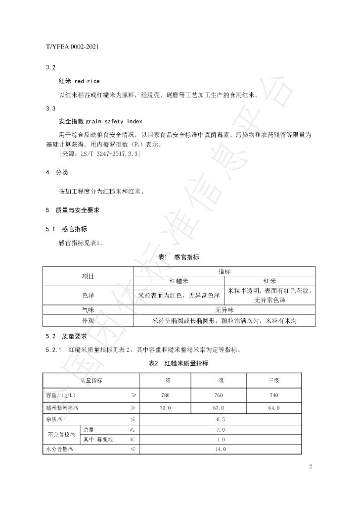 T/YFEA 0002-2021 标准预览