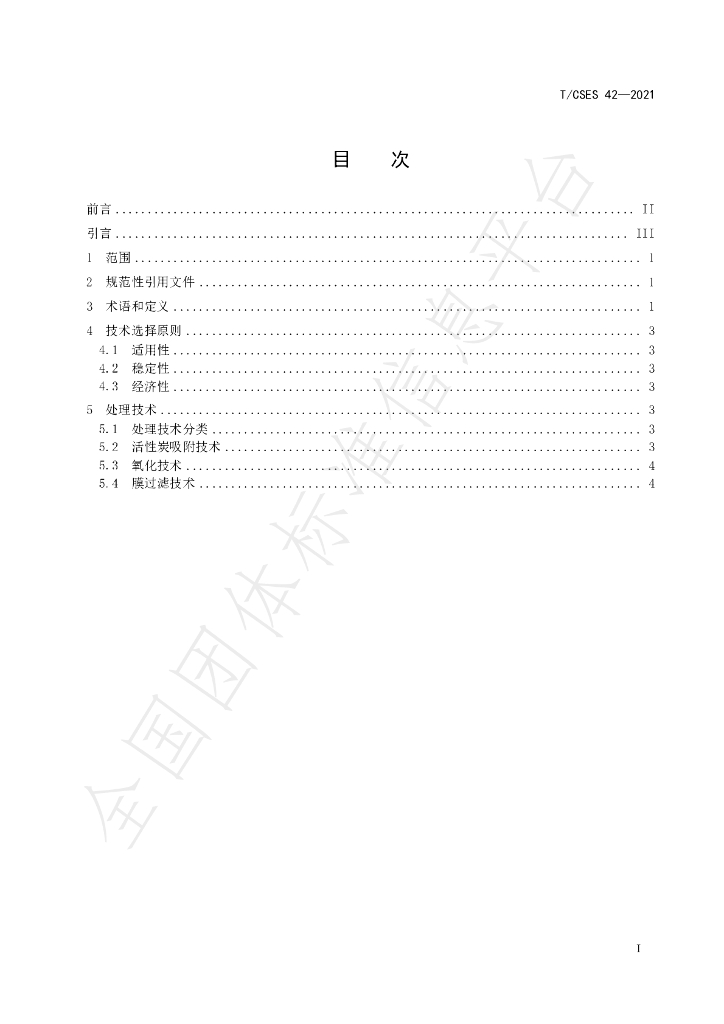 T/CSES 42-2021 标准预览