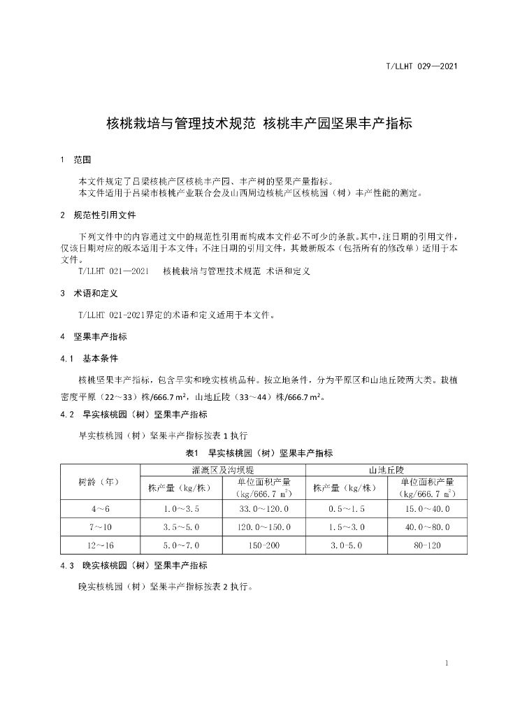 T/LLHT 029-2021 标准预览