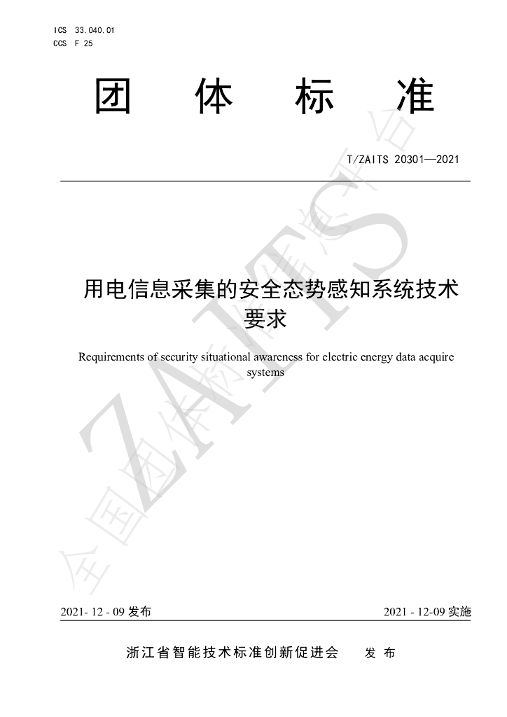 T/ZAITS 20301-2021 标准预览