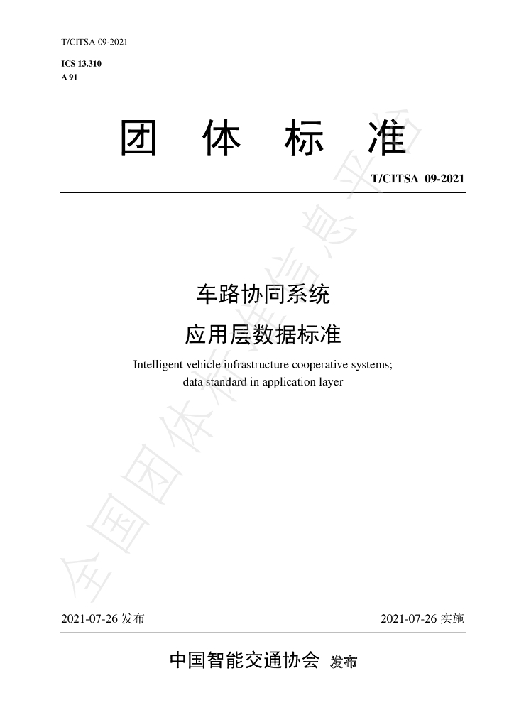 T/CITSA 09-2021 标准预览