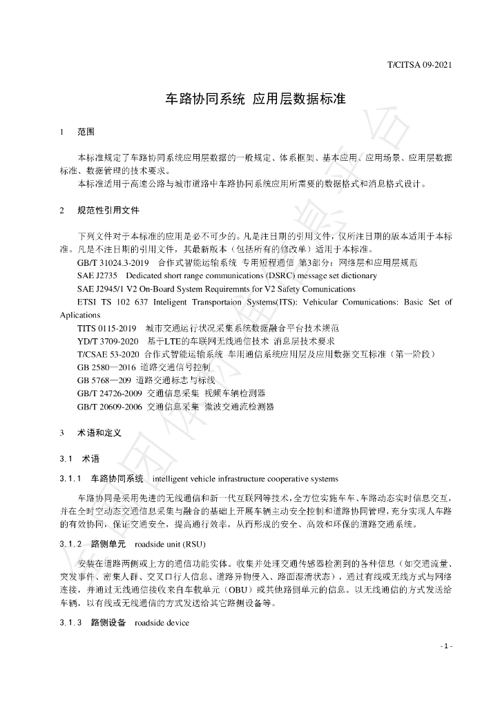 T/CITSA 09-2021 标准预览
