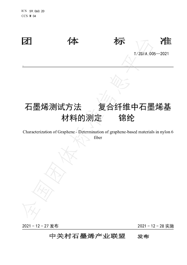 T/ZGIA 005-2021 标准预览