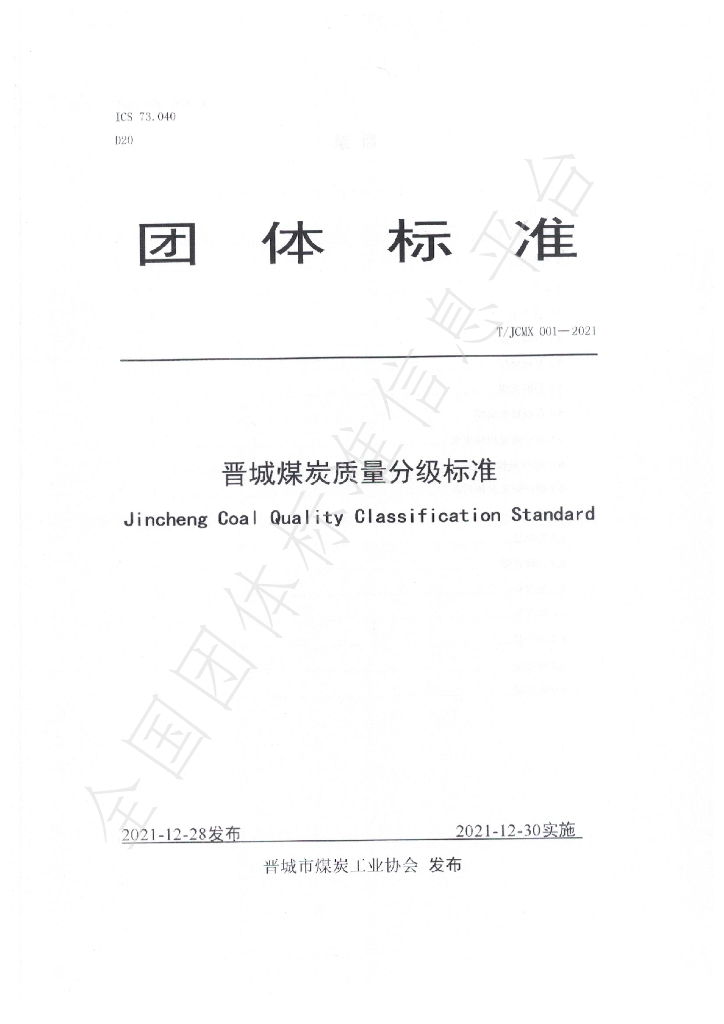 T/JCMX 001-2021 标准预览