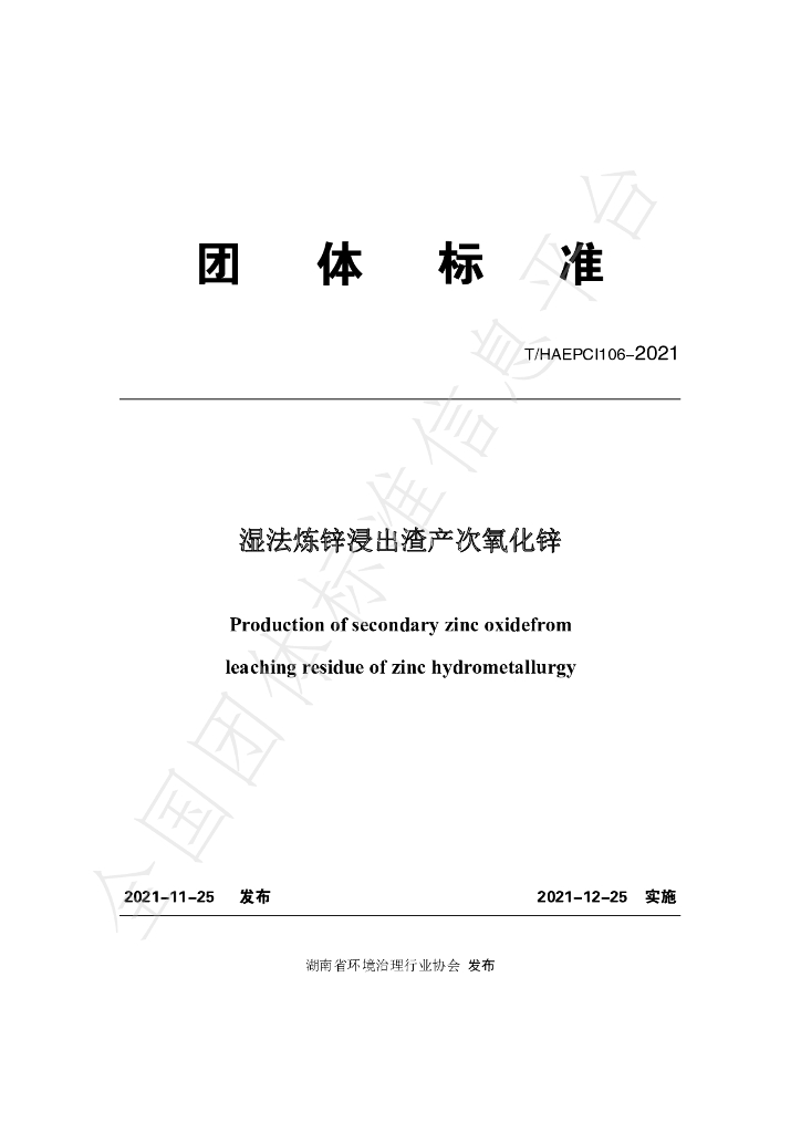 T/HAEPCI 106-2021 标准预览