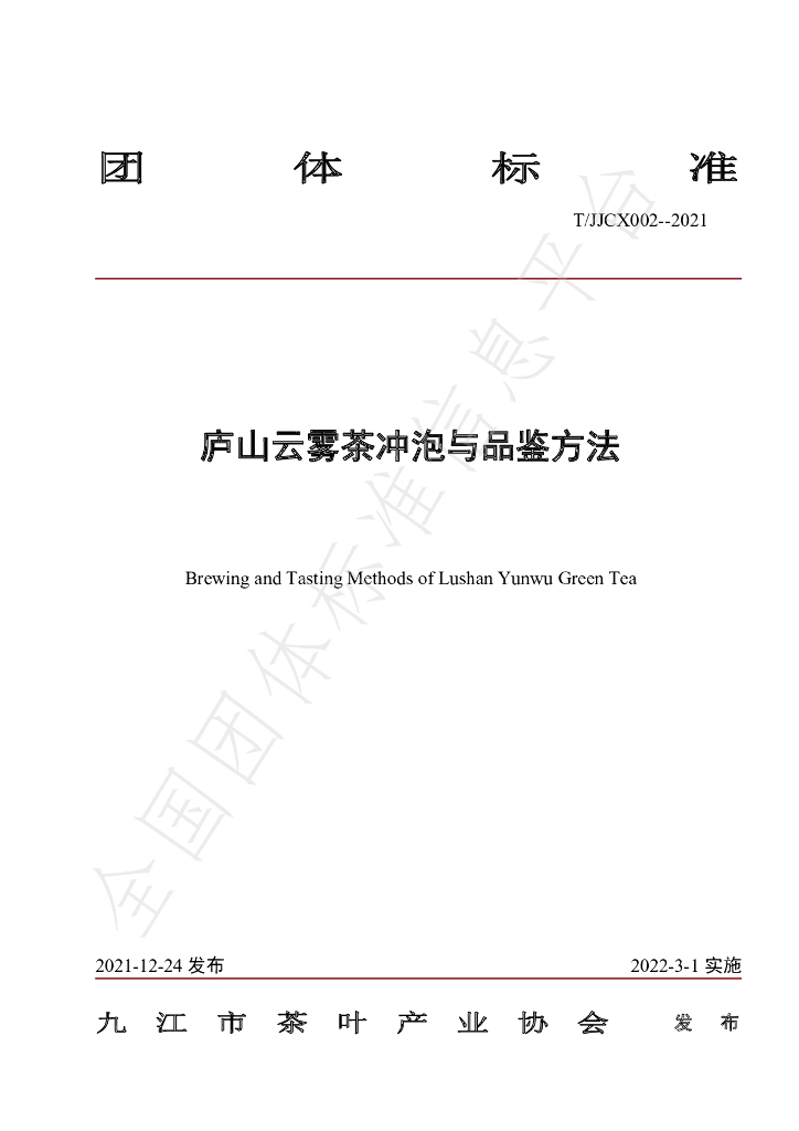 T/JJCX 002-2021 标准预览