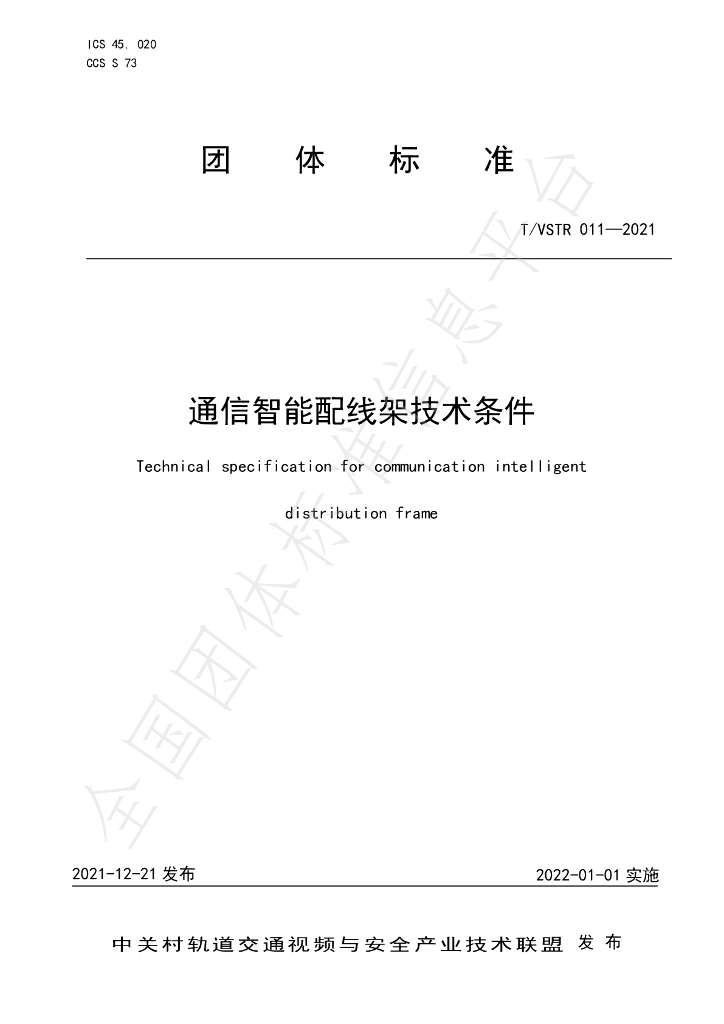 T/VSTR 011-2021 标准预览