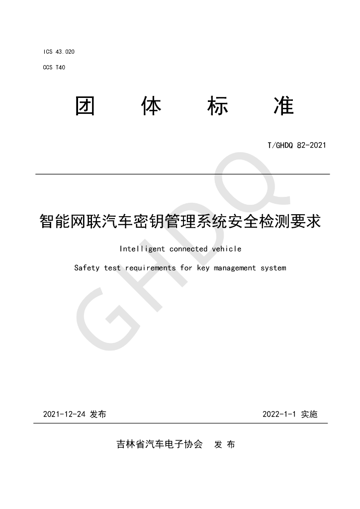 T/GHDQ 82-2021 标准预览