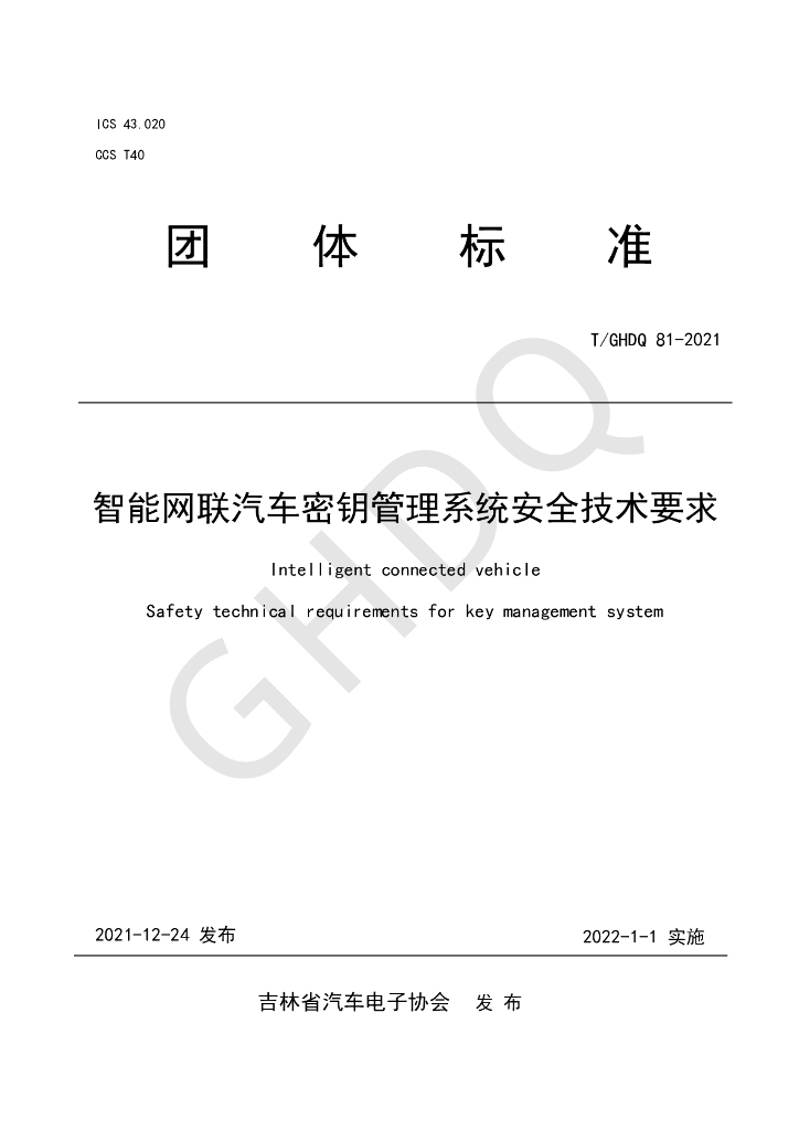 T/GHDQ 81-2021 标准预览