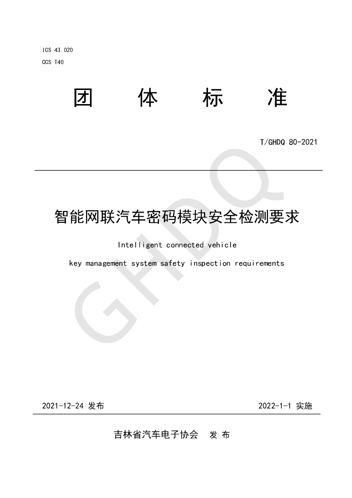 T/GHDQ 80-2021 标准预览