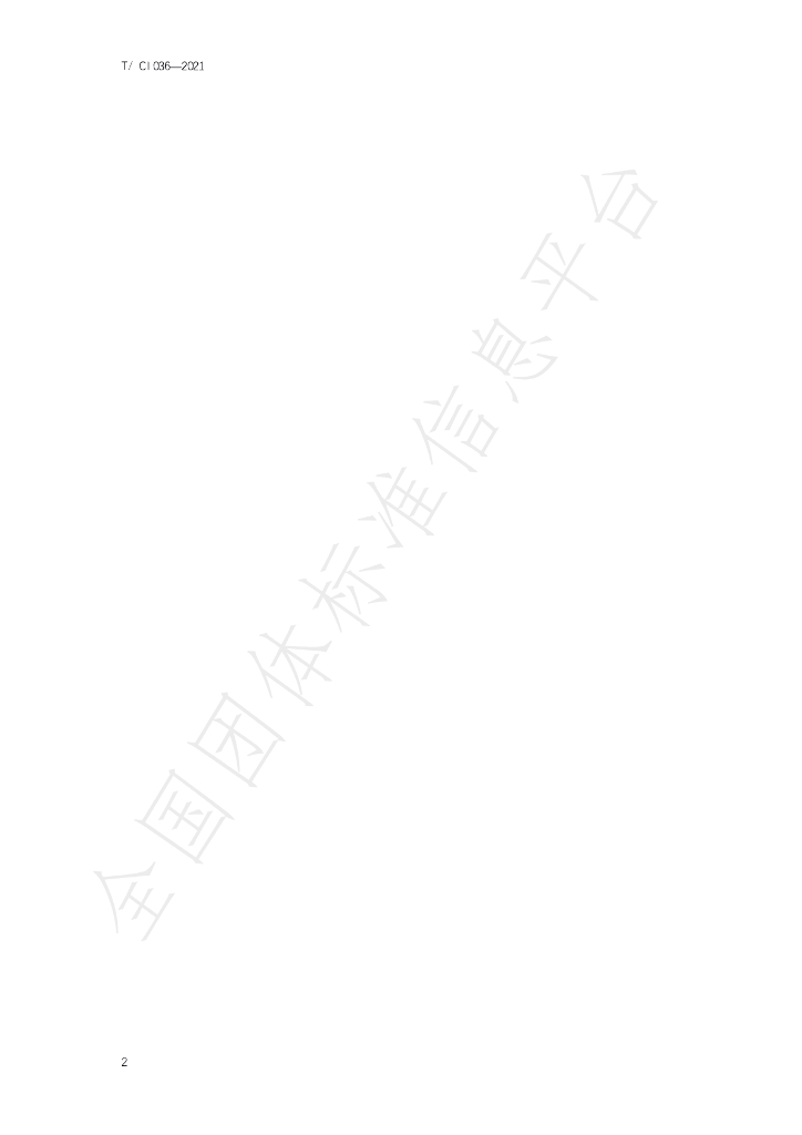 T/CI 036-2021 标准预览