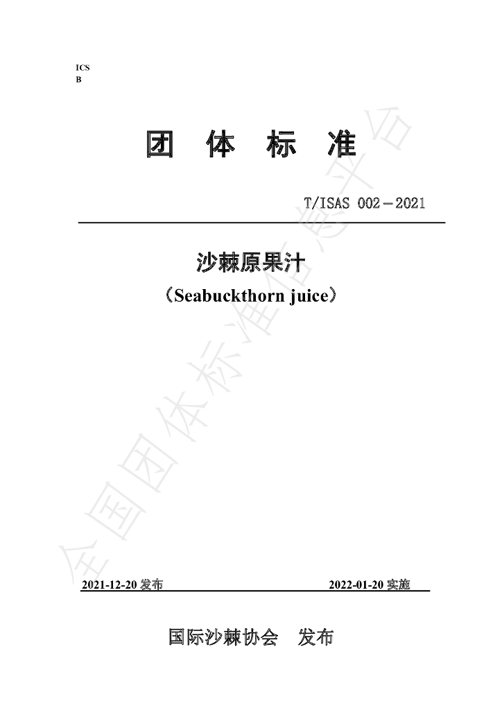 T/ISAS 002-2021 标准预览