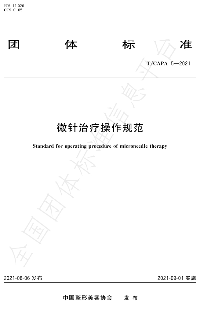 T/CAPA 5-2021 标准预览
