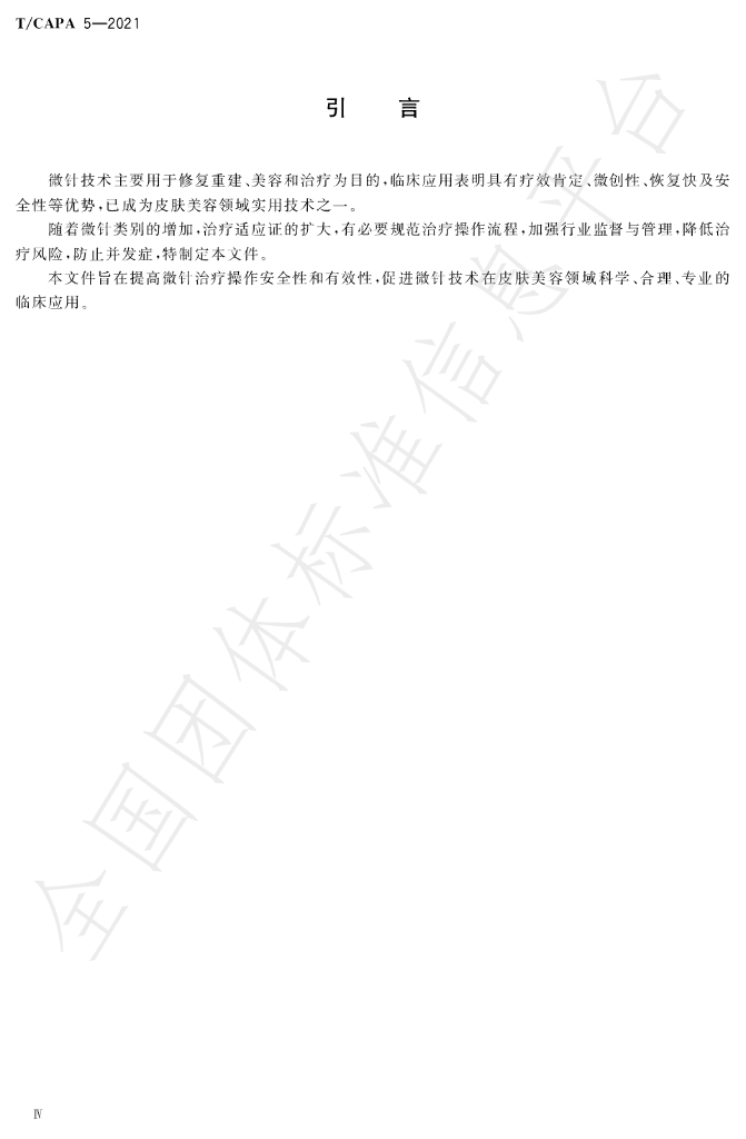 T/CAPA 5-2021 标准预览