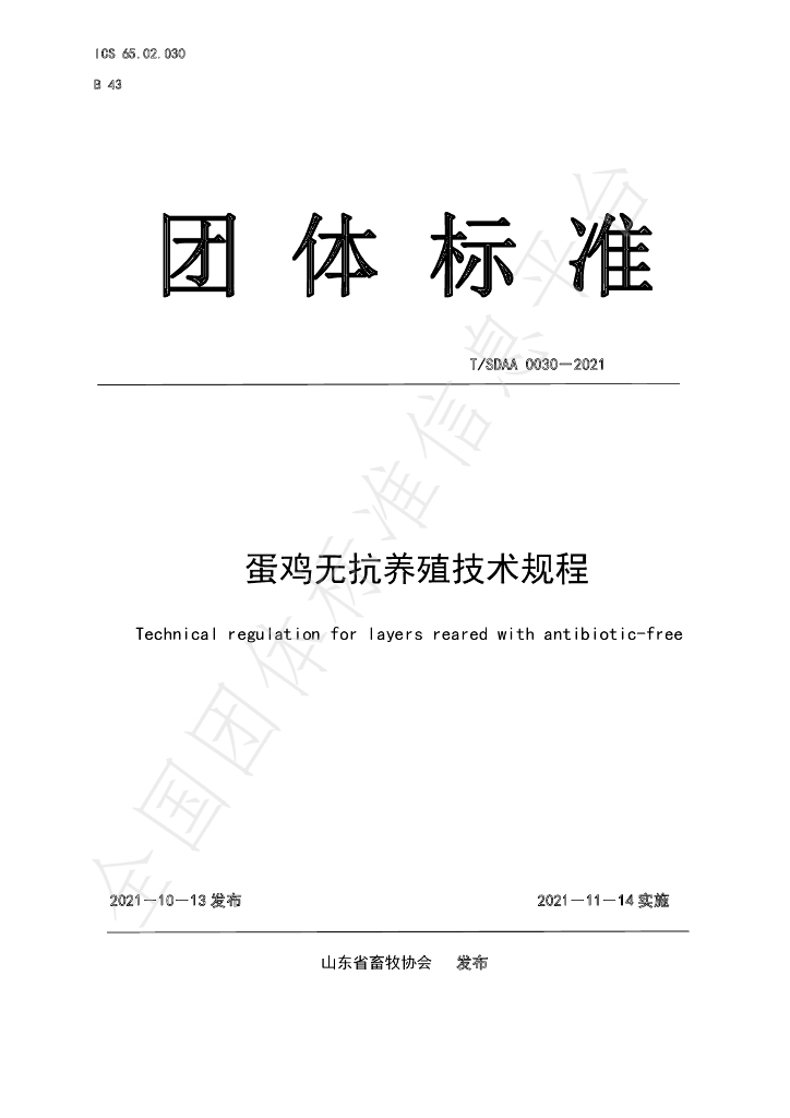 T/SDAA 0030-2021 标准预览