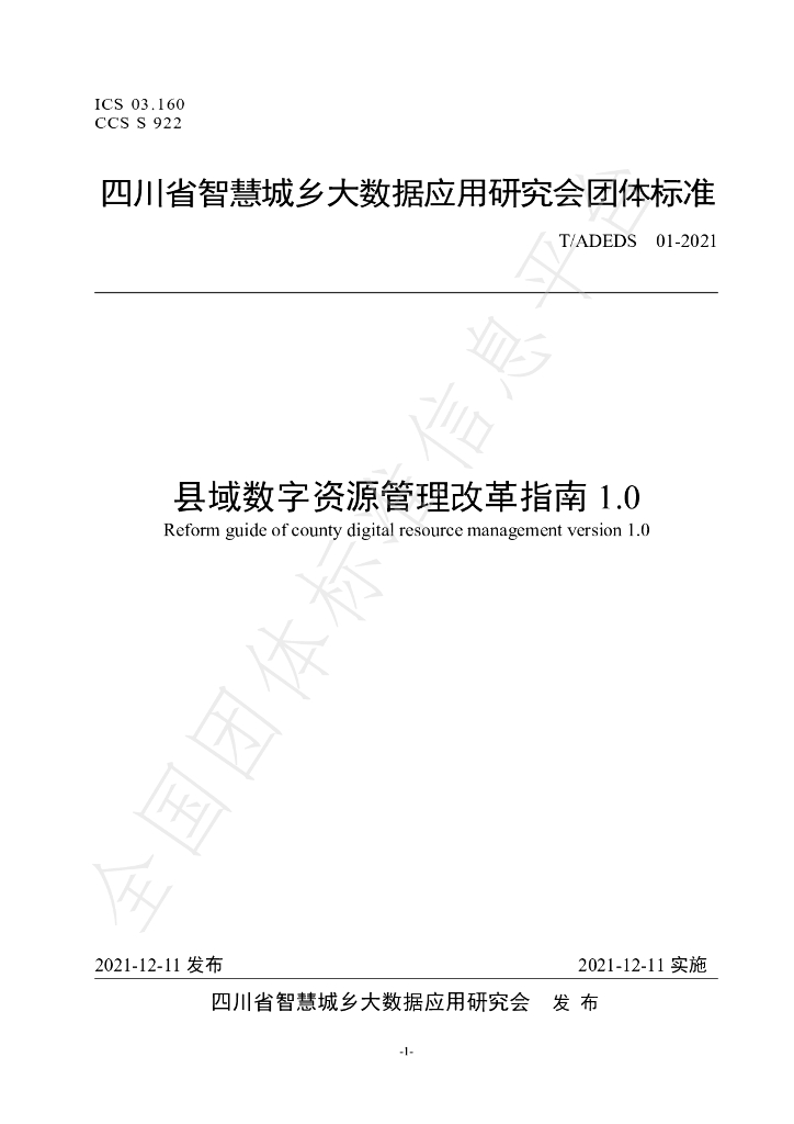 T/ADEDS 01-2021 标准预览