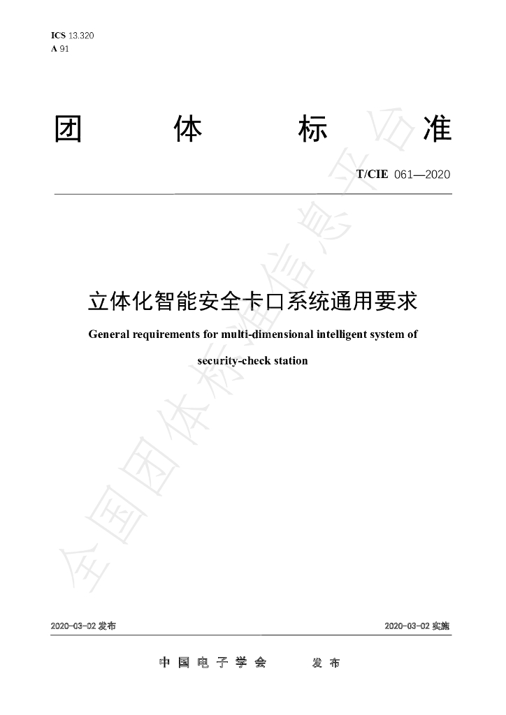 T/CIE 061-2020 标准预览