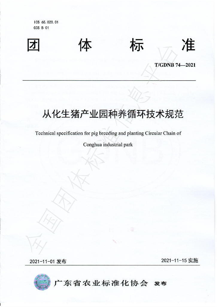 T/GDNB 74-2021 标准预览