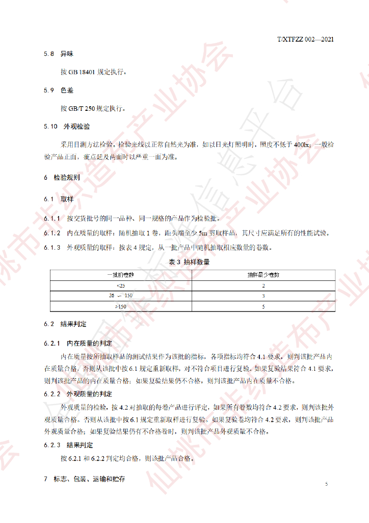 T/XTFZZ 002-2021 标准预览