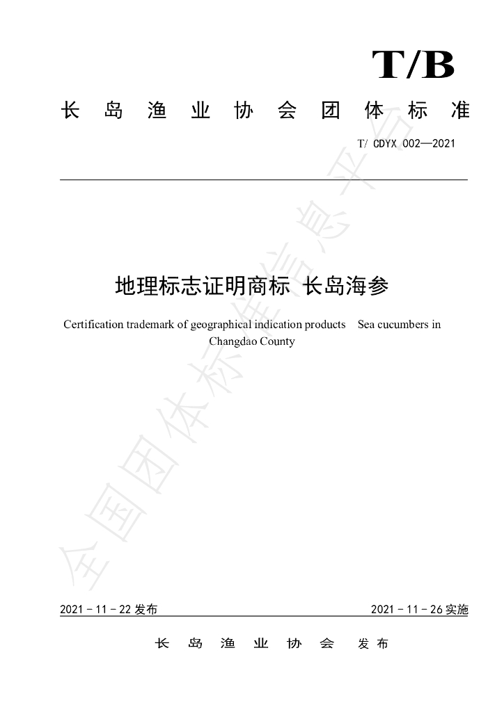 T/CDYX 002-2021 标准预览