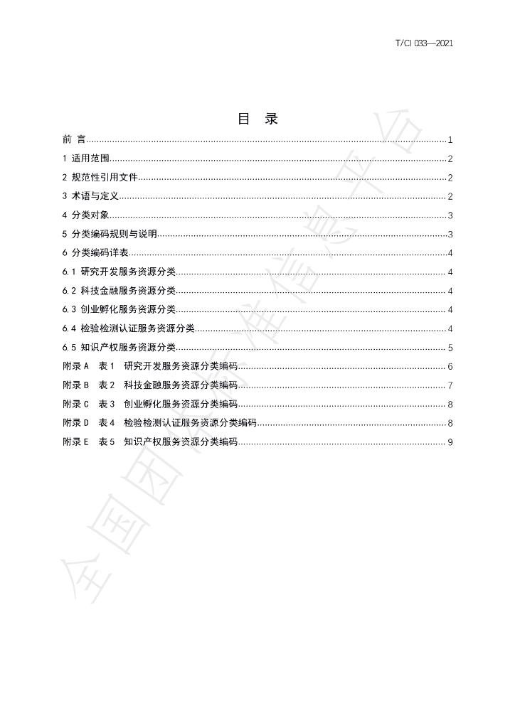 T/CI 033-2021 标准预览