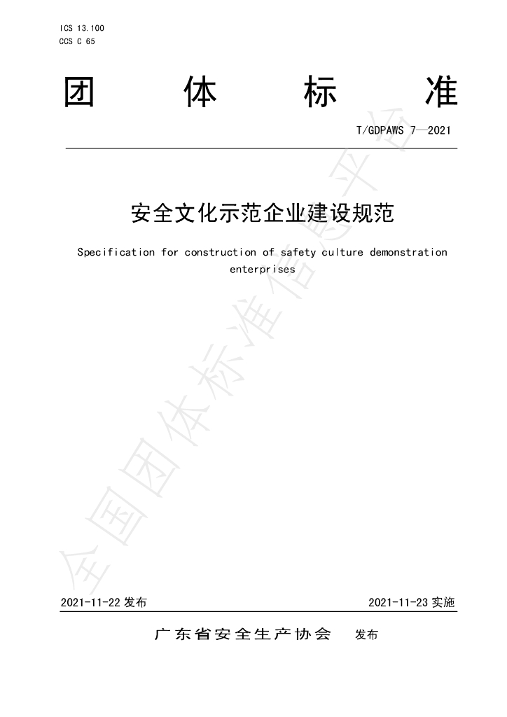 T/GDPAWS 7-2021 标准预览