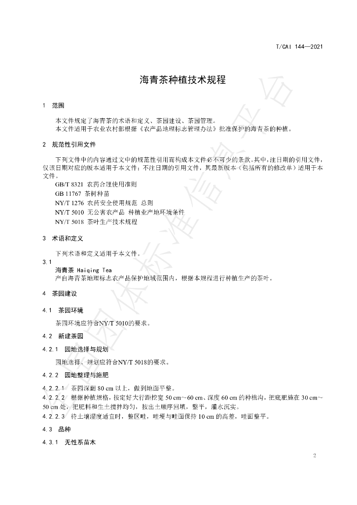 T/CAI 144-2021 标准预览