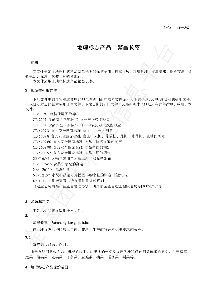 T/CAI 141-2021 标准预览