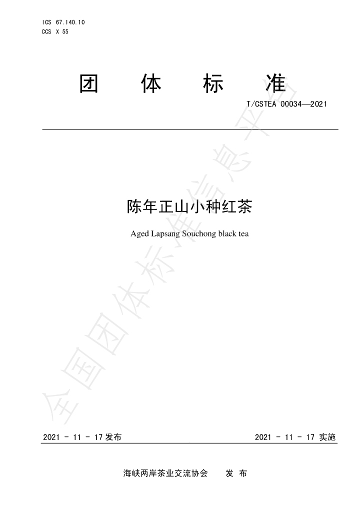 T/CSTEA 00034-2021 标准预览