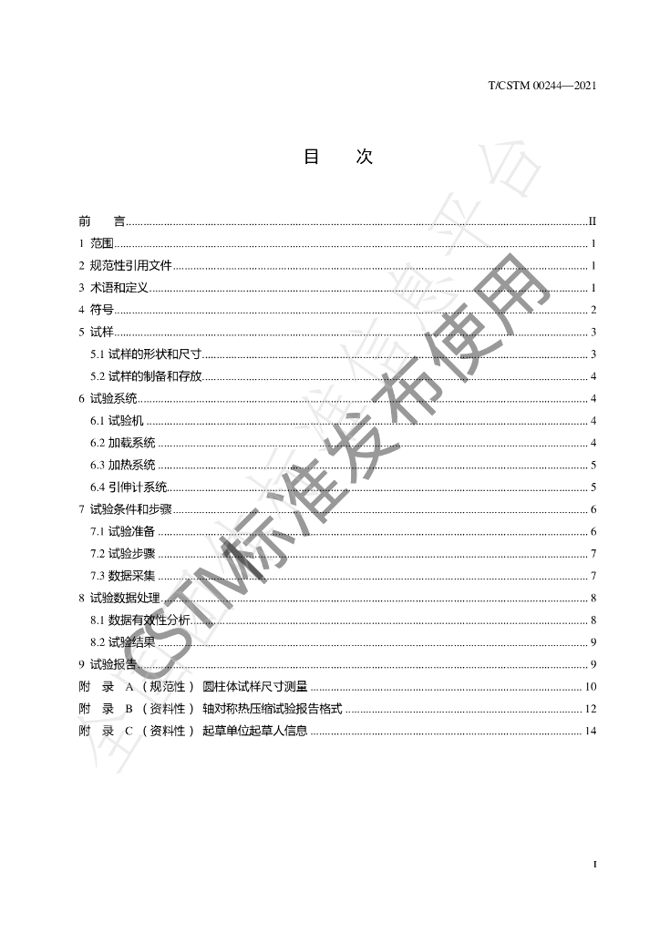T/CSTM 00244-2021 标准预览