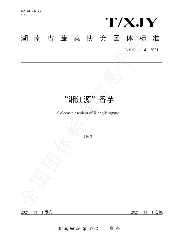 T/XJY 1114-2021 标准预览