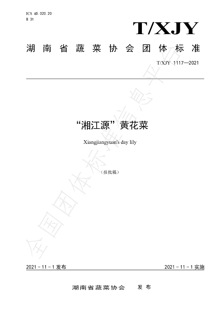 T/XJY 1117-2021 标准预览