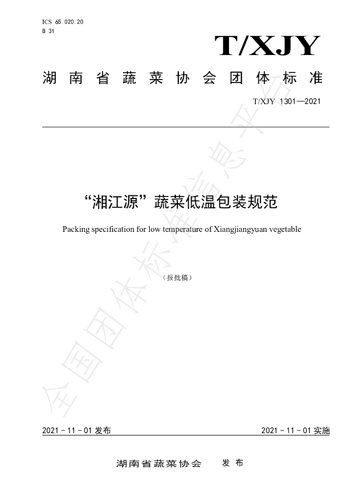 T/XJY 1301-2021 标准预览