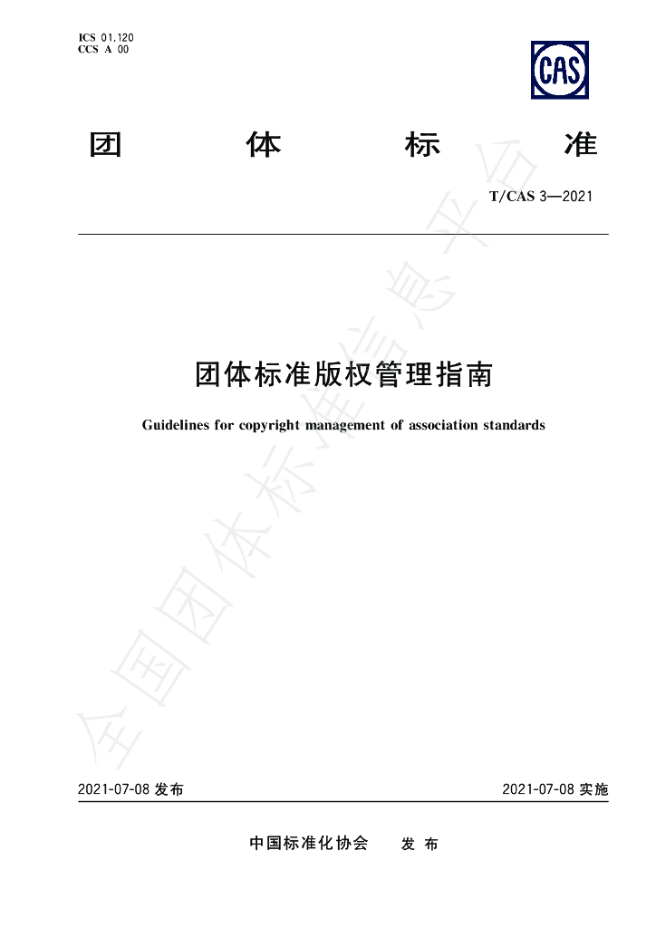 T/CAS 3-2021 标准预览