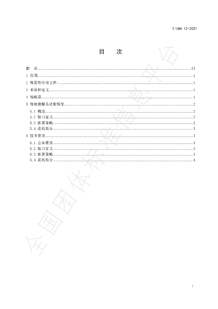 T/IQA 12-2021 标准预览