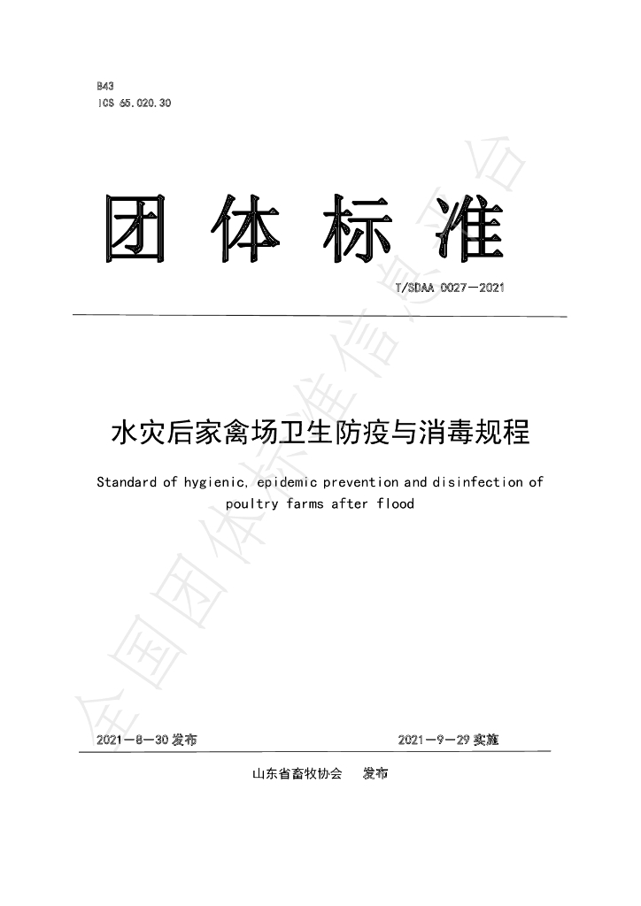 T/SDAA 0027-2021 标准预览