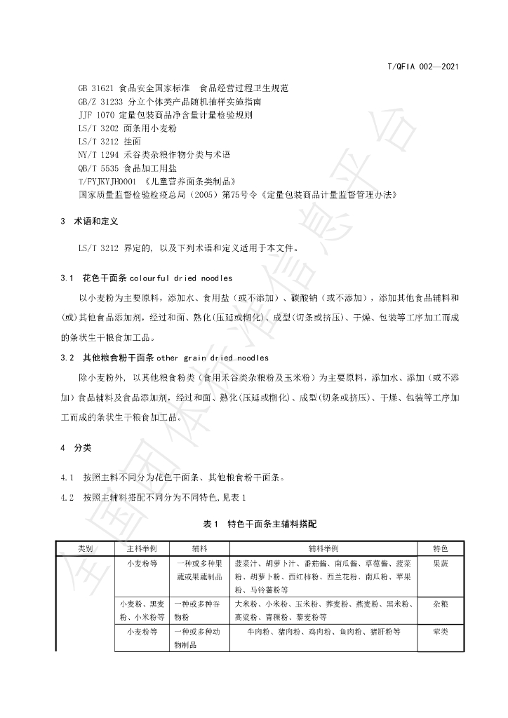 T/QFIA 002-2021 标准预览