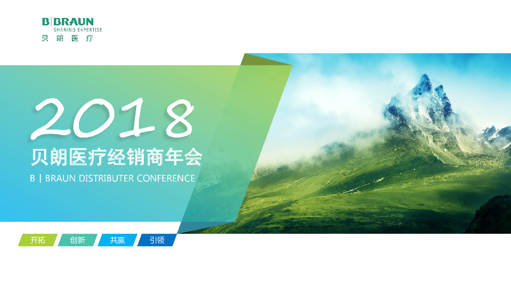 2018德国贝朗医疗经销商年会策划案