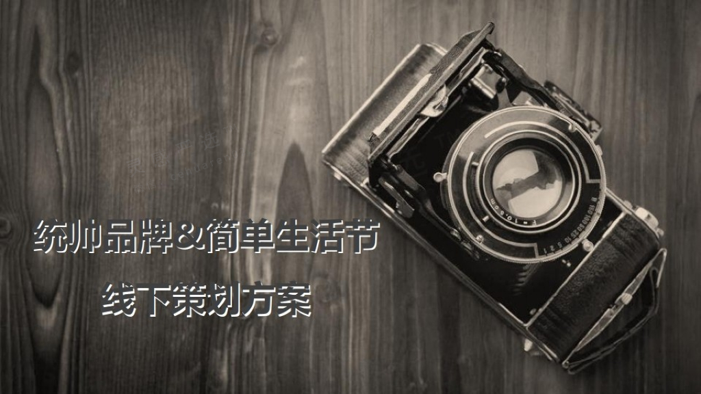 2018统帅品牌简单生活节线下策划方案