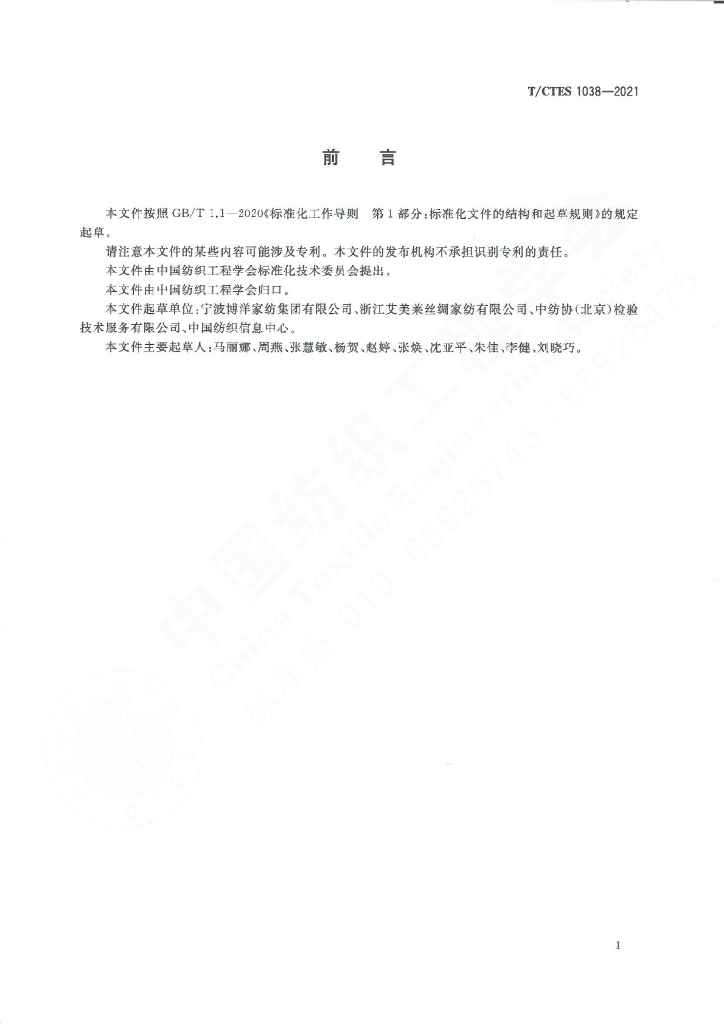 T/CTES 1038-2021 标准预览