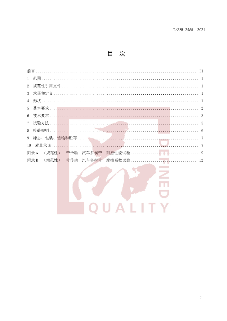 T/ZZB 2465-2021 标准预览