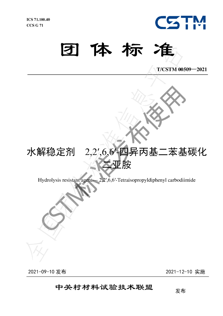 T/CSTM 00509-2021 标准预览