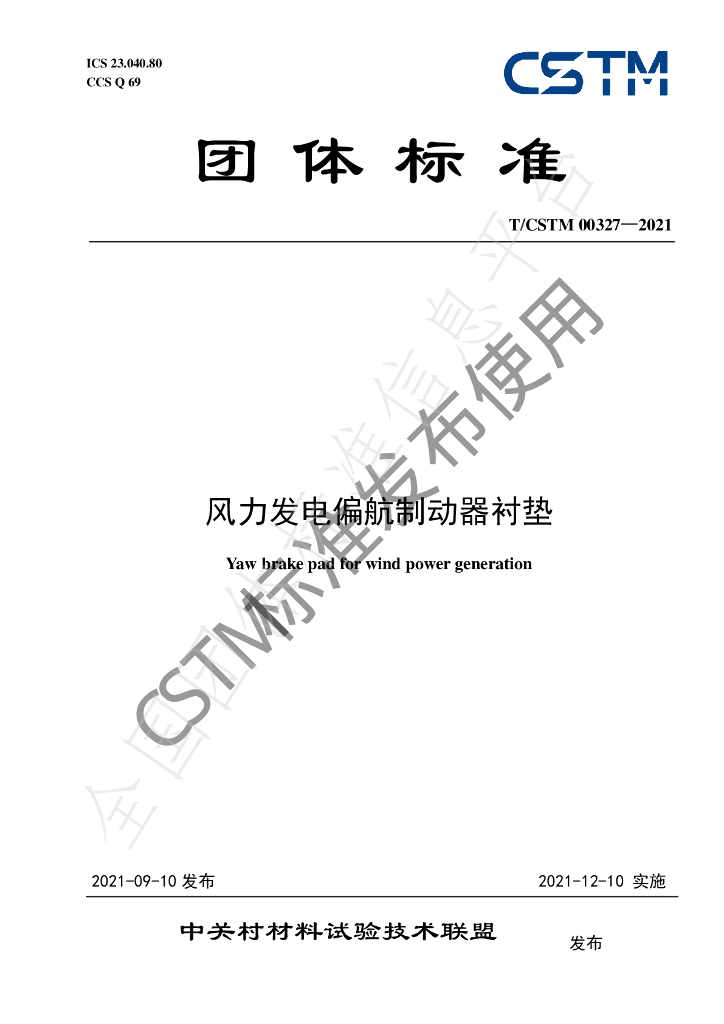 T/CSTM 00327-2021 标准预览