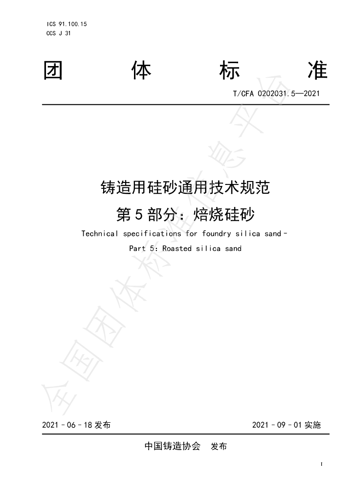 T/CFA 0202031.5-2021 标准预览