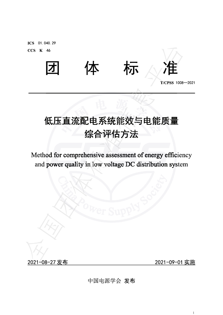 T/CPSS 1008-2021 标准预览