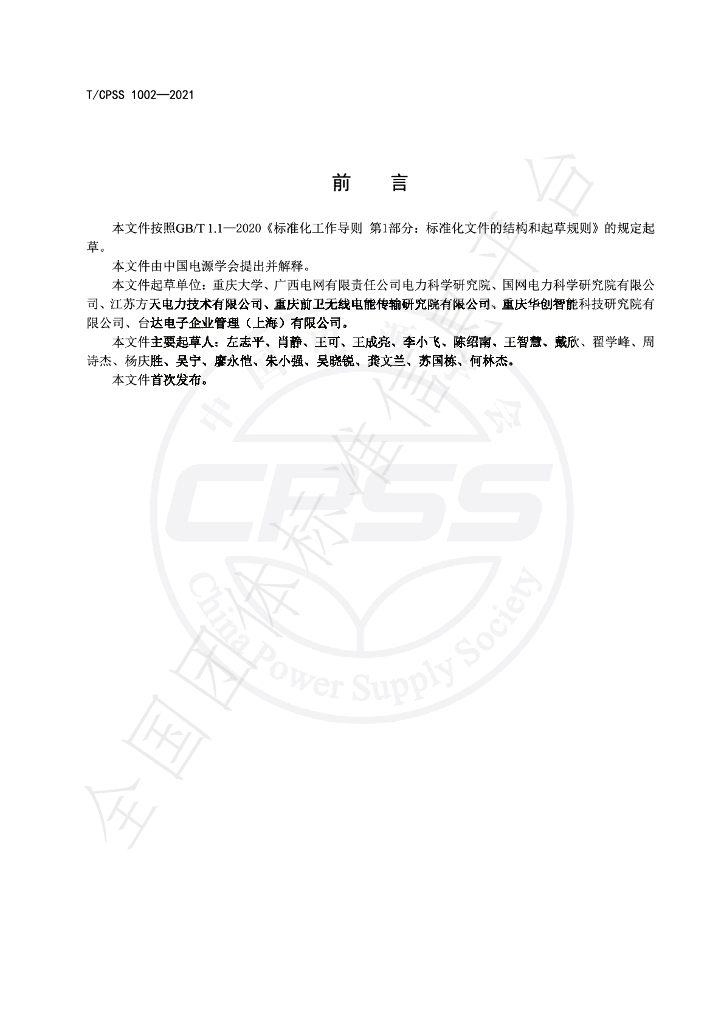 T/CPSS 1002-2021 标准预览