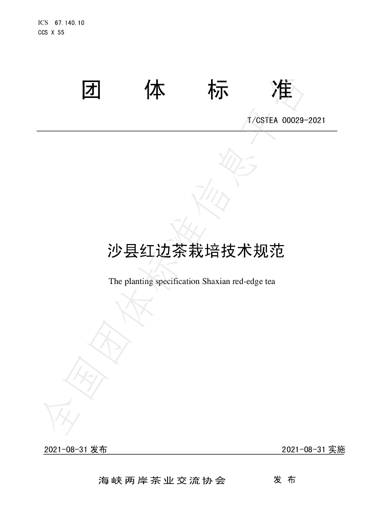 T/CSTEA 00029-2021 标准预览